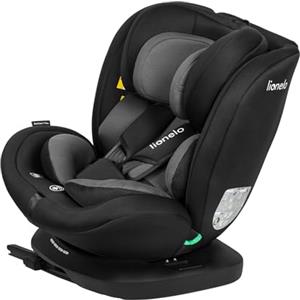 Lionelo Bastiaan i-Size Seggiolino Auto Evolutivo 4-in-1 per bambini 0-12 Anni (40-150 cm) ISOFIX e l'ultima Norma R129 Opzione Rivolto All'indietro, 21 Regolazioni, Girevole 360° Protezione Laterale