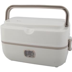 AUNMAS Scaldavivande Portatile Lunch Box Elettrico 200W Riscaldamento Autonomo Contenitore Pranzo Multifunzionale Acciaio Inossidabile Per Ufficio Casa Viaggio