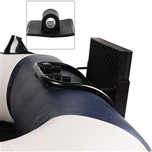 Naroote Clip per Staffa di Montaggio, 2 Pezzi Clip per Supporto per Supporto per Supporto Motore in plastica Nera per Motore, Non Facili da Rompere, Adatte per Kayak, Barca, Canoa