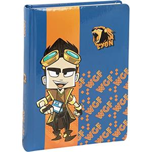 COMIX LYON GAMER, Standard - Diario Scuola 2023 2024 Bambini e Ragazzi, Agenda 2023-2024 Giornaliera 12 Mesi con Giochi a Tema, Utile Prodotto di Cartoleria e per la Scuola, 352 Pagine, 12x16.5x3H - Blu