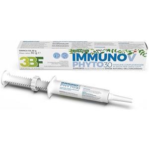 TREBIFARMA Immunov Pasta 30g - Mangime Complementare per le Difese Immunitarie con Lisina ed Estratti Vegetali