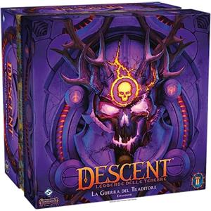 Asmodee - Descent, Leggende delle Tenebre: La Guerra del Traditore - Espansione Gioco da Tavolo, 1-4 Giocatori, 14+ Anni, Edizione in Italiano