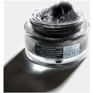 Lab & Co. Crema Viso Anti-Age Nera 50 ml - Nutriente, Idratante e Rimpolpante