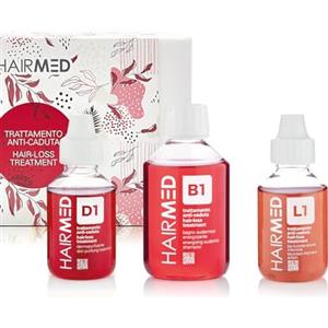 HAIRMED haircare innovative HAIRMED - Set Trattamento Anticaduta Professionale - Shampoo B1, Preshampoo D1 e Lozione L1