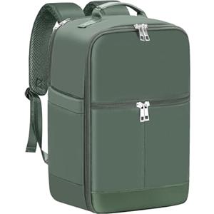 OTAHGK Borse da Cabina 40x20x25 per Ryanair Zaino da Viaggio Sotto il Sedile, Bagaglio a Mano Zaino da Cabina 20L, Zaino per Computer Portatile Piccola Borsa da Viaggio Zaino Travel Viaggio-Verde