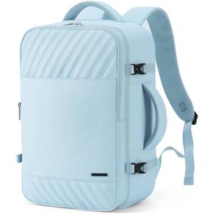 Lekespring Zaino Ryanair 40x20x25 Zaino da Viaggio Aereo Bagaglio a Mano 20L, Zaini Porta PC Uomo Donna con Scomparto Scarpe, Borsa da Cabina per Easyjet Vueling Wizz Air, Lavoro Scuola Trekking, Blu