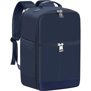 OTAHGK Borse da Cabina 40x20x25 per Ryanair Zaino da Viaggio Sotto il Sedile, Bagaglio a Mano Zaino da Cabina 20L, Zaino per Computer Portatile Piccola Borsa da Viaggio Zaino Travel Viaggio-Blu