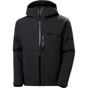 Helly Hansen Giacca Swift Team Uomo - Nero, con tecnologia Helly Tech, fodera e.dye, cerniere YKK e isolamento PrimaLoft