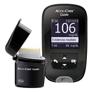 ROCHE DIABETES CARE ITALY SpA Kit glucometro accu-chek guide mg/dl + pungidito fastclix - ACCU-CHEK - 938807599