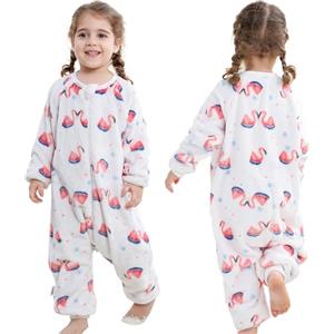 HAHASHOW Sacco Nanna Con Piedini 2.5 Tog per Bambino 9-18 Mesi Fenicottero