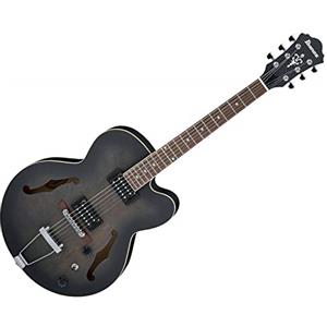 Ibanez Artcore AF55-TKF Transparent Black Flat - Chitarra semiacustica