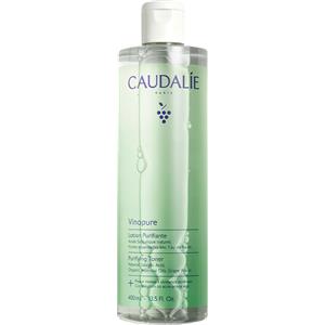 Caudalie Vinopure Lozione Purificante 400ml - Acido Salicilico, Oli Essenziali Bio, per Pelli Miste e Imperfezioni