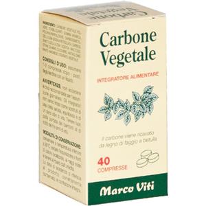 Marco Viti Carbone Vegetale 40 Compresse