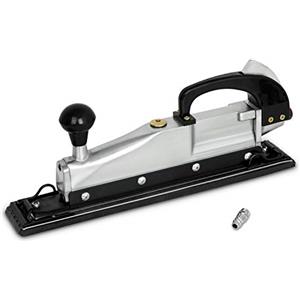 EBERTH Smerigliatrice pneumatica, smerigliatrice con superficie di molatura 407x60 mm, utensile ad aria compressa con attacco rapido da 1/4, levigatrice orbitale professionale per l'autofficina