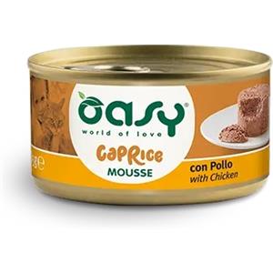 Oasy Gatto Caprice Mousse Adulto Pollo 85 Gr
