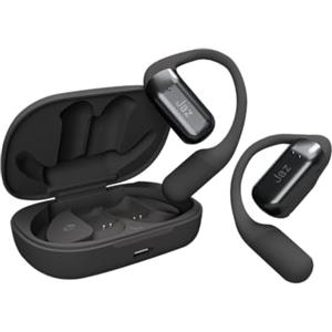 JAZ Air Blaze - Cuffie Auricolari Sport OWS True Wireless Stereo, Custodia di Ricarica, Microfono HD, Archetti Integrati, Controlli Touch, IPX4, iPhone, Android, 21 Ore