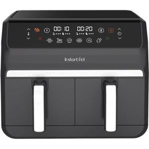 Instant Pot - Friggitrice ad Aria Vortex Dual Truffle da 8L: formato famiglia con doppio cestello da 4L. 8 funzioni in 1: essicca, griglia, cuoce al forno, arrostisce, riscalda e molto altro