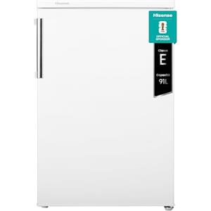 Hisense FV105D4BW21 Congelatore Sottotavolo Monoporta, 3 Cassetti, 82 Litri, 40 Decibel, Bianco, 57.5 x 56 x 84.5