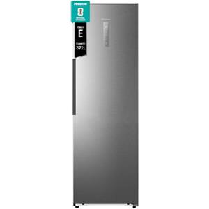 Hisense RL3K370SEIE Frigorifero Monoporta Total No Frost, Inox, 185.6 x 59.5 cm, Classe E, 372 L, Deep Freeze, Large Capacity, 0° Fresh Box, WiFi