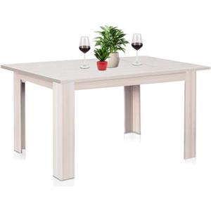 Shally Dogan Tavolo Allungabile Sala da pranzo Olmo da 90 x 60 cm a 120 x 60 cm, Design Moderno, Estensibile Salvaspazio, Ideale per Sala Pranzo, Soggiorno, Cucina, Arredamento Interno (Olmo)