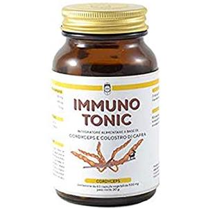 SEB - Immuno Tonic - Integratore alimentare a base di Colostro di Capra, Lattoferrina e Cordyceps (fungo medicinale).