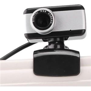 Genérico Webcam per PC Camera Computer Monitor USB 360 gradi Spin-Webcam per conferenze webcam con microfono e webcam leggera con webcam microfono e altoparlanti con webcam micro