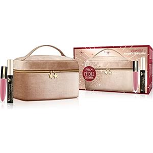 L'Oreal Paris L'Oréal Paris Pochette Idea Regalo Donna, Include Mascara Vouminous, Tinta Labbra Rouge Signature I Rule (105)