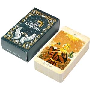 Generic Carte dei tarocchi Oracle | Carte dei tarocchi psichici | Mazzo di tarocchi da 78 carte con guida Oracle Cards per principianti e professionisti