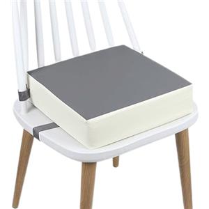 Generisch Booster - Seggiolino portatile per sedia da cucina, per studenti, in pelle PU