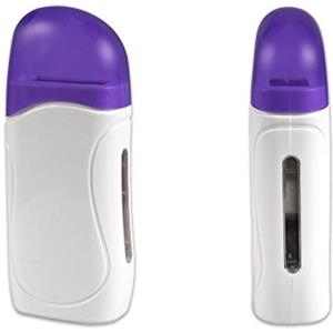 VR VETRINEINRETE Vetrineinrete® Scaldacera a rullo scalda cera per ceretta per depilazione epilazione manipolo per rimozione dei peli dal corpo scaldarullo per cere a cartuccia 40 watt G13