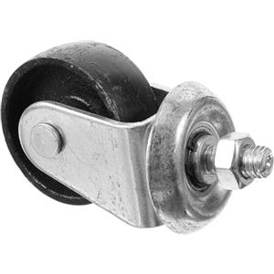 SEWACC Ruote Di Ricambio Per Cric Da Pavimento in Metallo, Accessori Per Meccanici Professionisti, Ruote Girevoli Orizzontali Nucleo Pompa Pesante e Filettatura Spessa