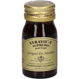 Dr. Giorgini Veravis-T Supremo Grani Lunghi 30 g - Integratore con Senna, Cicoria e Rabarbaro per la Regolarità Intestinale