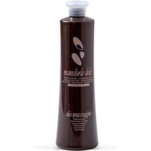 Ro.ial Olio Massaggio Mandorle Dolci 500 ml - Naturale, Emolliente e Profumato per Pelli Delicate