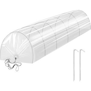 Generisch Serra per aiuole rialzate, 2 in 1, piccola poche, da giardino e aiuole rialzate, copertura portatile, protezione solare, accessorio da giardino per balconi, terrazze, aiuole da giardino