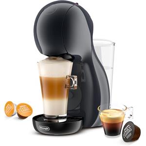 NESCAFÉ DOLCE GUSTO De'Longhi Nescafé Dolce Gusto Piccolo XS EDG210.A Macchina per capsule di caffè dal design compatto, spegnimento automatico, bevande calde e fredde, pressione 15 bar, nero
