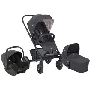 Joie Passeggino trio Chrome + navicella Chrome + guscio i-Snug 2 Ember nero - Joie