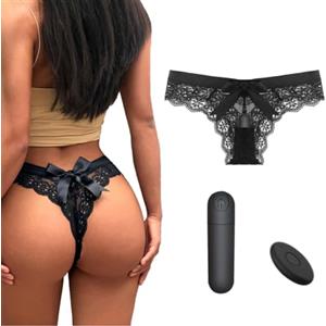 Accos Love Vibratore a proiettile con telecomando - Vibratori per punto G con 10 modalità di vibrazione Stimolatore clitorideo impermeabile vibrante - Sex toy per adulti per donna o coppia (Y8)