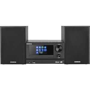 KENWOOD, Sistema Micro HiFi Stereo M-7000S, con Ricevitore Radio da Internet, DAB+ o FM, Lettore CD e Presa USB, Connessione a Spotify e Bluetooth, Podcast-Player, Funzione Radiosveglia, Black