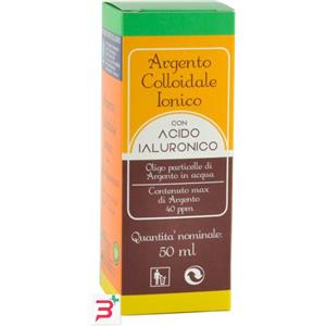 Punto Salute e Benessere - Flacone di Argento Colloidale Ionico e Acido Ialuronico 50 ml
