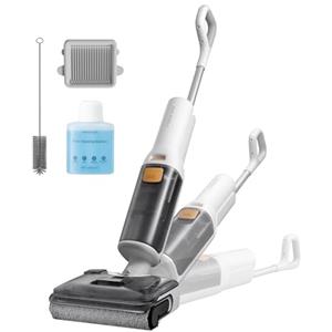 roborock F25 GT Aspirapolvere e Lavapavimenti Senza Fili, Pulizia Completa 20 kPa, Autopulizia ad Alta Temperatura fino a 90 °C, Inclinazione 180°, Pulizia a Doppio Bordo per Pavimenti