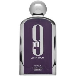 Afnan 9 PM Pour Femme Eau de Parfum 100 ml - Fragranza Floreale Orientale con Note di Lampone, Mela e Rosa
