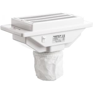 Xanitalia Aspiratore per Unghie Professionale a Incasso per Tavolo Mani 32 Watt