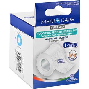 Gammadis Farmaceutici Cerotto in Rocchetto TNT Bianco 500x5 cm - Fissaggio Medicazioni