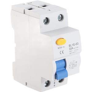 Oumefar BL1E 63 32A 1P + N RCCB interruttore differenziale residuo corrente 30mA 230V interruttore differenziale residuo per ingegneria edilizia ecc