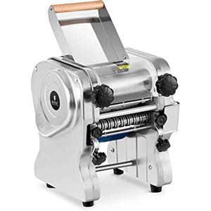 Royal Catering Sfogliatrice Elettrica Macchina Per Fare La Pasta Fresca RC- EPM160 (16 cm, 1-14 mm, 550 W, Acciaio Inox)