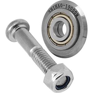 Culnflun 10000M Rotella Tagliapiastrelle Manuale, 11x7x1cm Ruota Di Ricambio per La Macchina per Il Taglio Delle Piastrelle, Testa Del Coltello Spingi Piastrelle Ruota Del Coltello in Lega