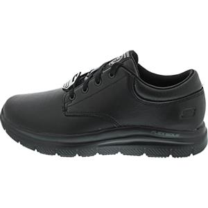 Skechers Flex Advantage Sr Fourche, Scarpe oxford Uomo, Nero, 41 EU