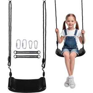 KIMIGO Altalena per Bambini,Altalena da Giardino per Bambinis,Altalene in Plastica con 2 Cinghie per Amaca e 4 Moschettoni,Portata Fino a 100 kg,per Bambini a Partire dai 3 Anni