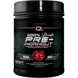 Healthy FUSION Potente pre-allenamento: massima energia e forza per il bodybuilding: con Beta Alanina, Creatina, Citrullina, Betaina, Arginina e Vitamine: aumenta le prestazioni: 300 g al gusto anguria