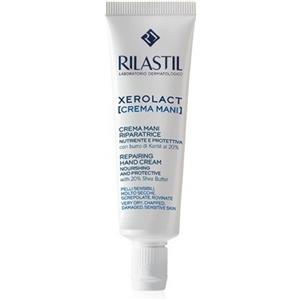 Rilastil Xerolact Crema Mani Nutriente e Protettiva 30ml - Riparazione e Idratazione per Pelle Secca e Screpolata